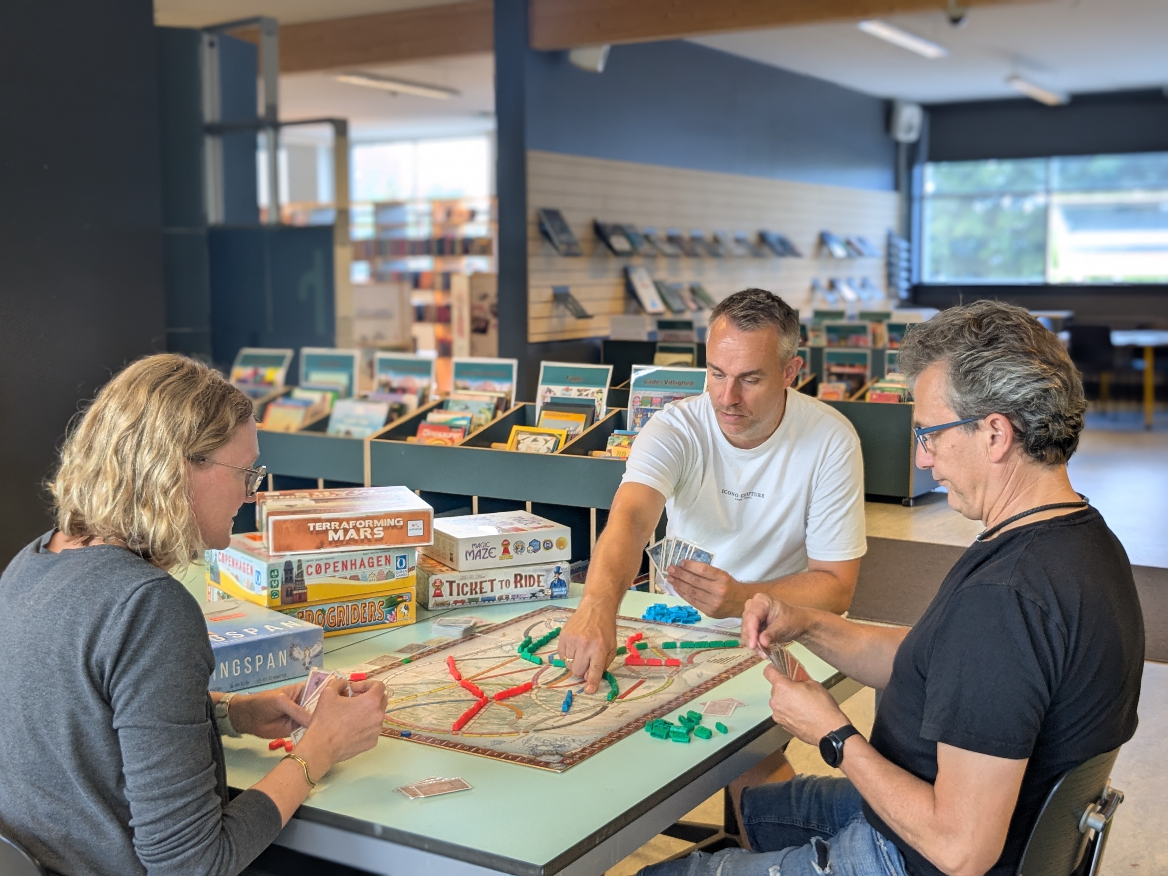 Brætspilscafé på Helsinge Bibliotek