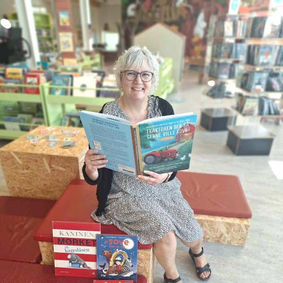 Dorte fra biblioteket