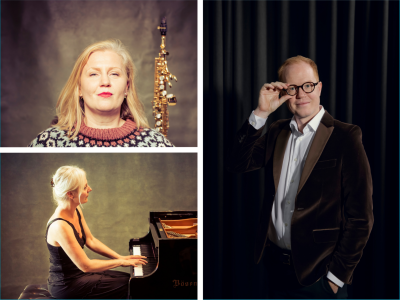 Collage med Mathias Hammer, Kristine Thorup og Charlotte Andersson.